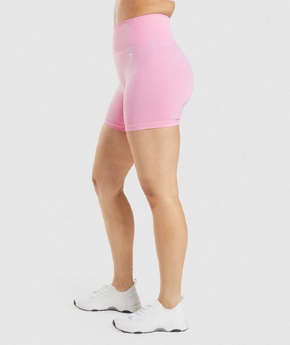 Pantalones Cortos Gymshark Vital Seamless 2.0 Mujer Rosas | CO 2686RVD